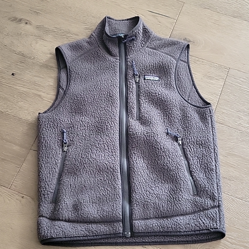Patagonia retro fleece vest men's m